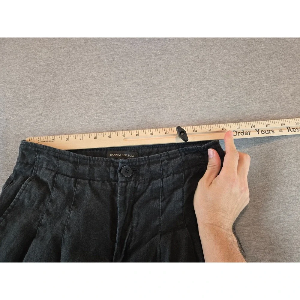 linen trousers